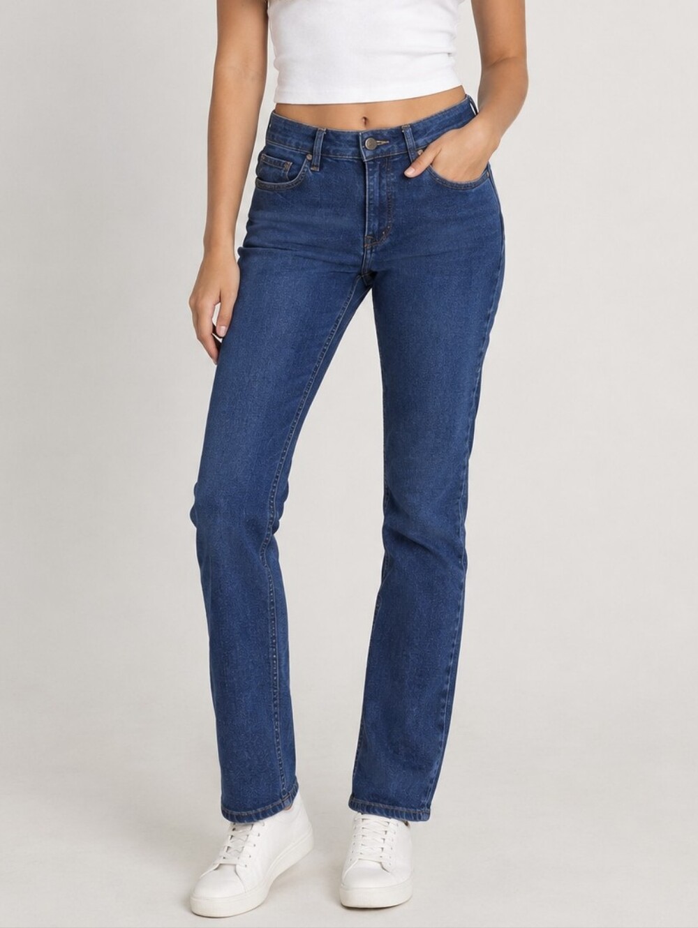 ARMEDANGELS Women’s Blue Straight Leg Jeans Size 30/32
